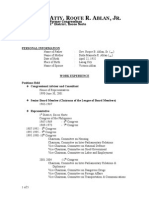 CV of Atty. Roque R. Ablan Jr.