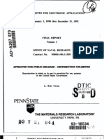 Nanocomposites For Electronic Application-3 Period January 1