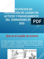 Capacitación PLAFT 2015