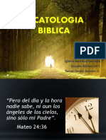 Escatologia Biblica