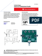 Active Volume Control For Professional Audio