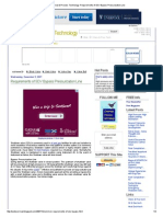 Chemical & Process Technology - Requirements of SDV Bypass Pressurization Line PDF