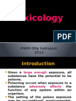 Toxicology: PWM Olly Indrajani 2012