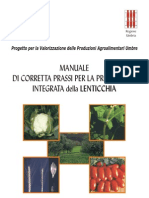 Manuale Produzione Lenticchia