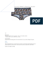 Women Underwear Pattern