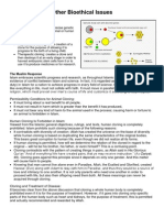 Other Bioethical Issues