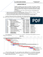 Laboratorio 03 MS Project 2013