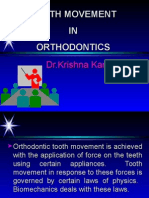 Tooth Movement in Orthodontics