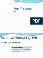 Technical Monitoring SOLMAN