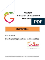 Gse Math Unit 4