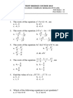 Quardratic Equation