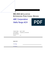 MD050 - Wells Fargo ACH