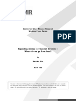 Expanding Access To Financial Services Where Do We Go From Here?