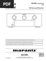 Marantz SR7008 PDF