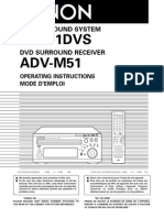 Denon M51 Manual