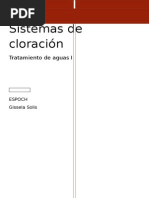 Tipos de Cloradores