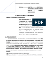 Contesto Solicitud de Arbitraje