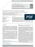 Journal of Biomedical Informatics: Ada Wai-Chee Fu, Ke Wang, Raymond Chi-Wing Wong, Jia Wang, Minhao Jiang