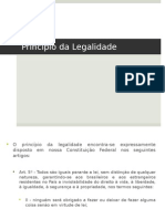 Principio Da Legalidade