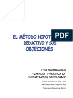 Método Hipotético-Deductivo