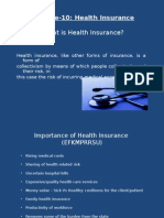 Health Insurance