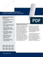 Visonic SD-304PG2 Data Sheet