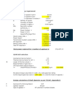 Agitator Calculation