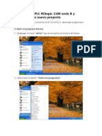 Conexión Del PLC RSlogix 1100 Serie B