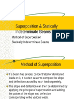 Super Position and Statically Determinate Beam