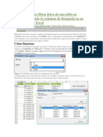 Formulario para Filtrar Datos de Una Tabla en ListBox