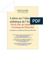 Schiller Lettres Sur Education