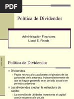 Politica de Dividendos