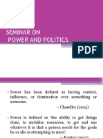 Power and Politics