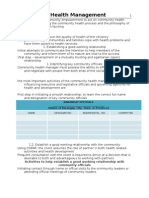 Community Health Care Process