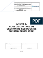 Anexo 3. Plan de Gestión de Residuos de La Construcción