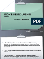 Indice de Inclusión