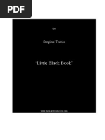 Surgical Techs Little Black Book