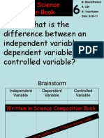 06 (8!30!11) Independent, Dependent, and Controlled Variables