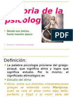 Historia de La Psicología 