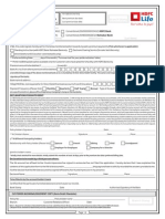 Mandate Form For Auto Debit HDFC Elife