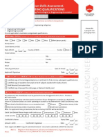 Application For Migration Skills Assessment Australian Engineering Qualificat Ions