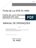 Manual Fujinon Fonte de Luz EVE XL-4400