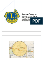 Azusa Canyon City Lions Club