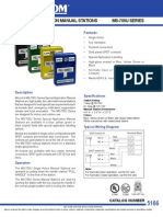 Special Application Manual Stations Ms-700U Series: Features