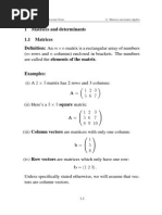 Matrices