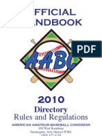 AABC 2010 Rules and Regulations Handbook)