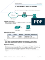 7.2.4.3 Lab - Using Wireshark To Examine FTP and TFTP Captures - OQ