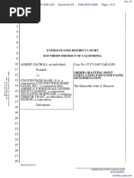 Zacholl v. Countrywide Bank NA Et Al - Document No. 43