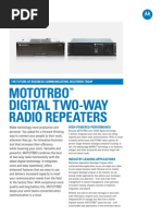 Mototrbo Repeater Spec Sheet