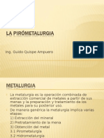 Presentación #16 Procesos Pirometalurgicos .PPT Ucps Unsa